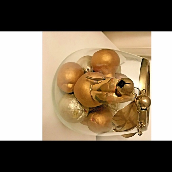 New Italian Glass Lemon Gold Hand Blown Italy - Picture 7 of 16